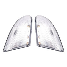 L+R Rear View Mirror Turn Signal Light Dynamic Indicator Blinker Light for Ram 1500 2500 3500 2009-18 68064948AA B