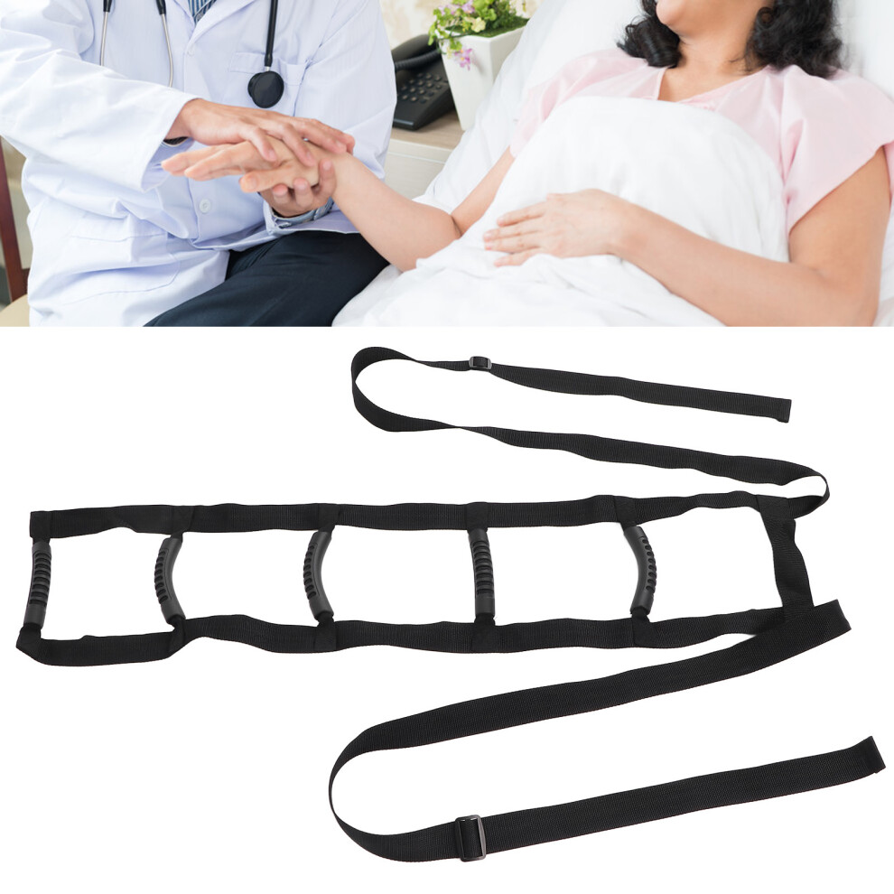 Adjustable Bed Ladder Rope for Elderly 3.8cm Width Sit Up Aid Durable Handle
