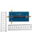 RF SWR Bridge 0.1-3000MHz Return Loss Bridge Reflection Bridge Antenna Analyzer VHF VSWR Return Loss 6