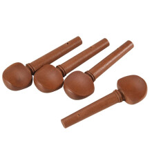 16 Stuks 4/4 Maat Viool Viool Stemsleutelset Jujube Houten Vervanging voor 4/4 Maat Viool