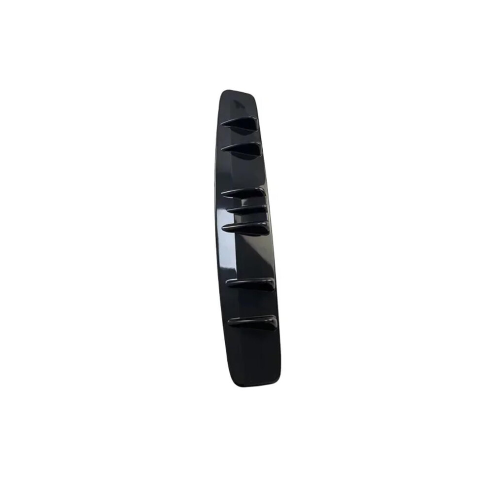 Rear Diffuser For Jaguar Fpace Xe 84Cm Gloss Shark Fin Bumper Lip Spoiler Carbon Look Aerodynamic Style Black 9073542692997