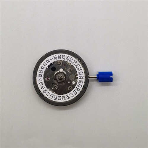 2X NH34 High-Precision Watch Movement NH34 GMT Function Calendar 3O'Clock Automatic Movement Mechanism-White Calendar 1