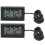 2Pcs Digital Thermometers with Waterproof Probe, 1, 2s Refresh 1