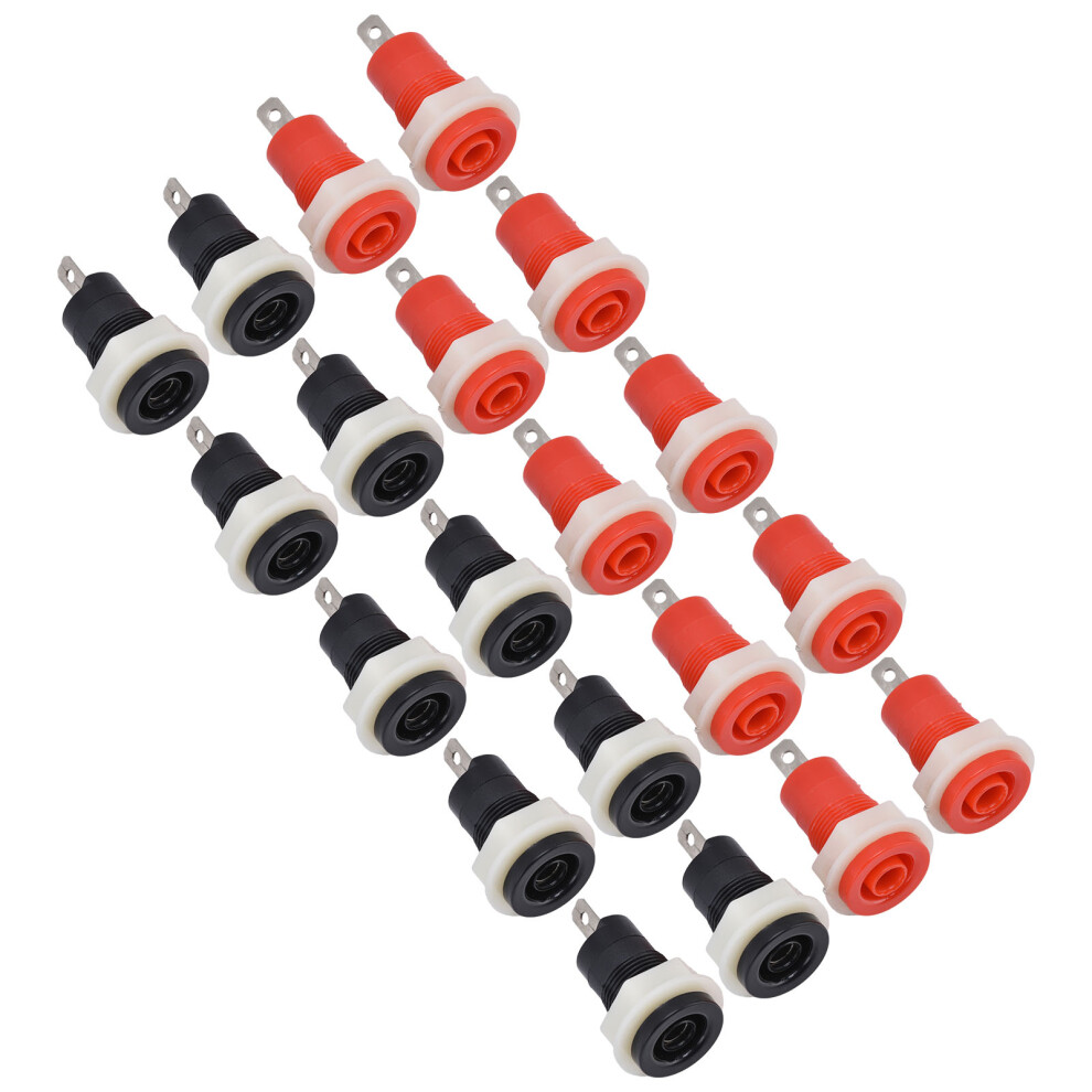 10 Pairs Brass Binding Post Safety Terminals For 4Mm Banana Plug 1Kv 32A 9441390523389