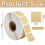 4000Pcs Premium Quality Square Target Pasters-2.2cm Self-Adhesive Target Stickers 4