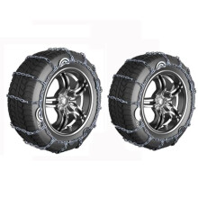Snow Chains for Cars 2pcs 155R15 195/45R15, Improved Snow Traction, Winter Tire Chains for Icy Roads