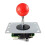 4X Arcade Joystick Controller Joystick Joystick with Circuit Board 5P Pin Without Light Joystick Game Console Handle D 3