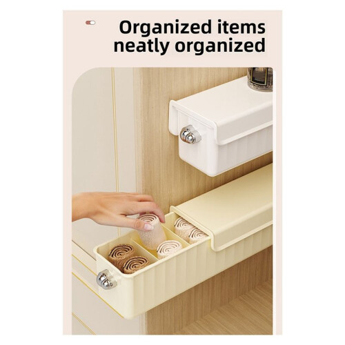 Convenient Wall-Mounted Storage Organizer for Underwear and Socks Space-Saving Wall-Mounted Drawer Organizer B 2