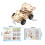 2X DIY Remote Control Four Wheel Drive Racing Elementary School Students Educational Fun Material Package 8