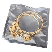 21 Metal Harp String + 21Pcs String Pin Nails + Tuning Wrench,for Lyre Harp Small Harp Musical Stringed Instrument
