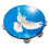 4pcs 10 Inch Peace  Double Layer Hand Tambourine 2