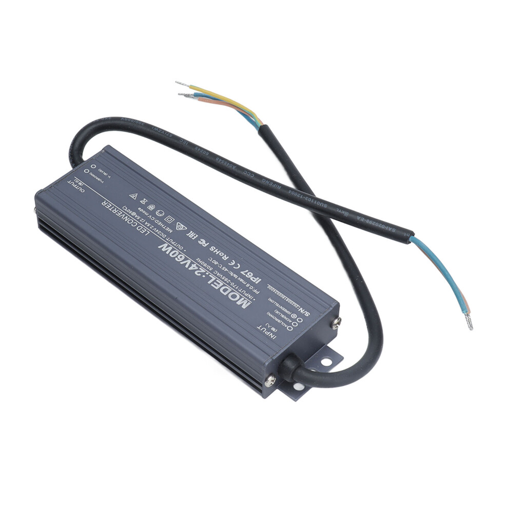 Led Netzteil 60W Ip67 24V 2.5A - Konstantspannung Ac170-265V 3721390523784