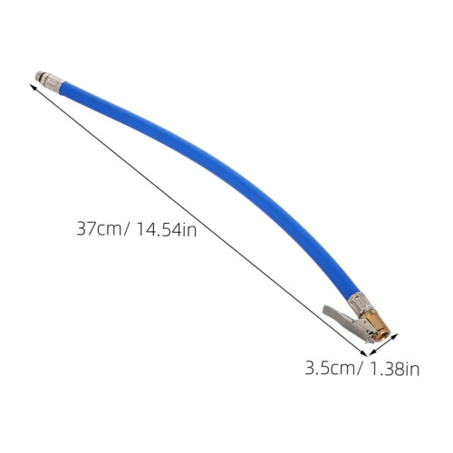 Universal Air Compressor Hose Replacement for Tire Inflator, Flexible Leak Design 1