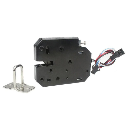 4X Small 12V 1.5A Electronic Lock  Release Assembly Electromagnetic Control Metal Safety Magnetic Lock 2