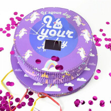 2X Kids Party Pinata Toy Gift Girls Happy Birthday Party Decoration Supplies Filled Confetti Surprise