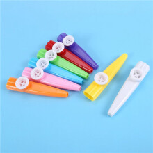 192 Pieces Plastic Kazoos 8 Colorful Kazoo Musical Instrument, Good Companion for Guitar, Ukulele, Violin