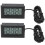 2Pcs Digital Thermometers with Waterproof Probe, 1, 2s Refresh 2