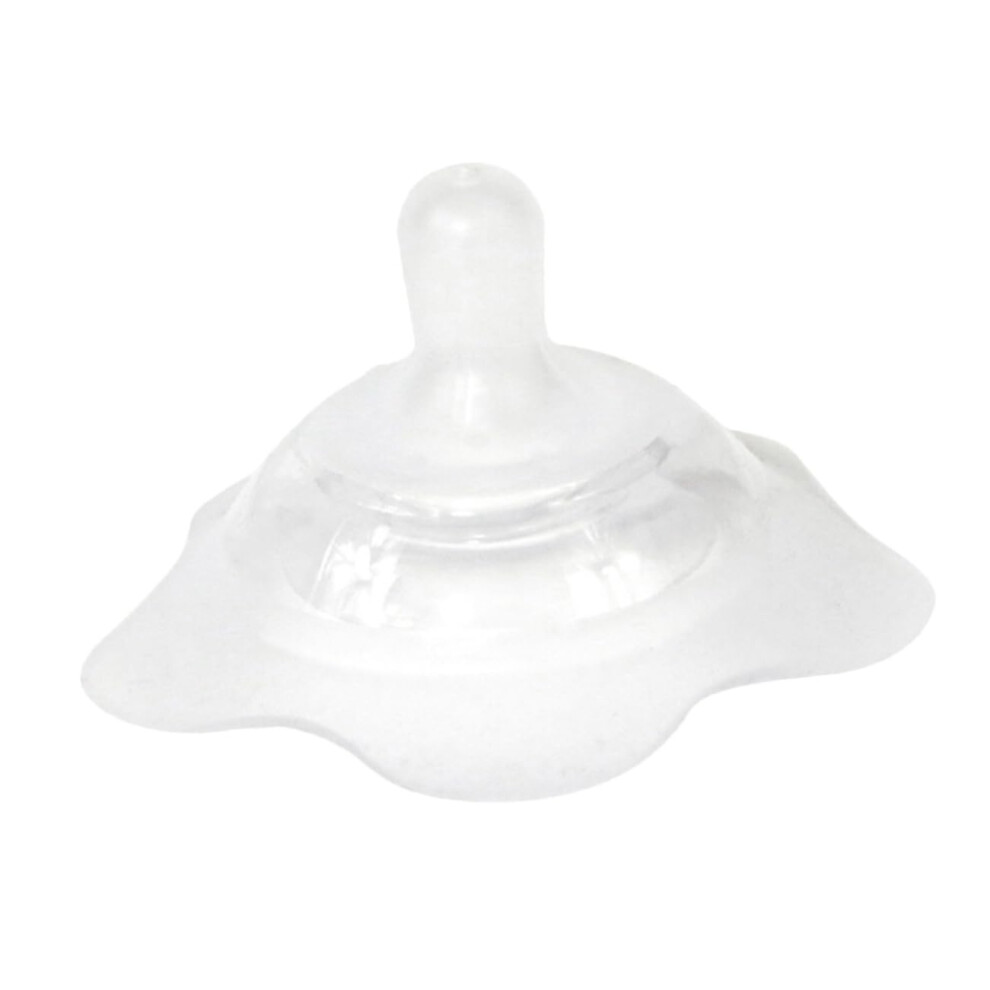 Silicone Nipple Shield for Breastfeeding, Soft Protector for Flat or Inverted Nipples