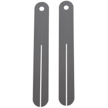 4pcs Fret Puller Fretboard Fingerboard Fret Repair Tool Protector Steel Plate for Electric Guitar and Bass