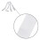 Adjustable Parade Marching Bass Drum Shoulder Strap-Sling Nylon Belt Metal Clip 6