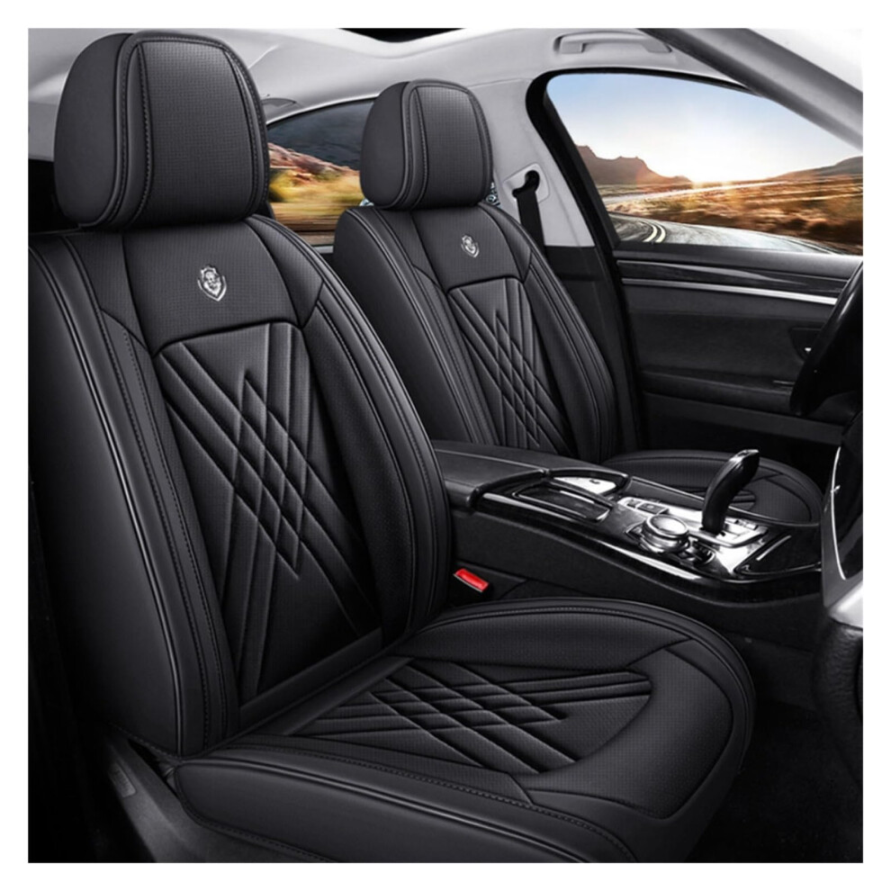 Leather Car Seat Covers Full Set For Volkswagen Atlas 2018Â2025, Waterproof Pu Leather, 360 Protection 9771547580089