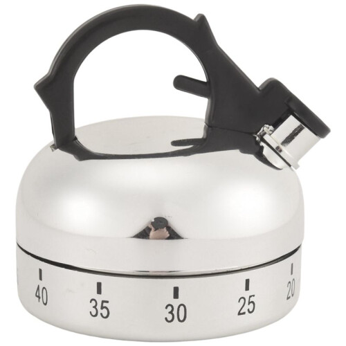 3X 60 Minute Counting Teapot Shaped Kitchen Cooking Alarm Clock Timer Mechanical 1
