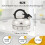 3X 60 Minute Counting Teapot Shaped Kitchen Cooking Alarm Clock Timer Mechanical 10