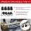 Sandblasting Nozzle Tips Kit, Abrasive Blast Sandblaster-Gun Ceramic Tips 2mm/2.5mm/3mm/3.5mm (8 Pcs) 2