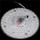 4X Led Ceiling Light Module Light Source 36W Round High Brightness Lighting Indoor Ceiling Light Cold White 5