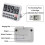 4X Digital Kitchen Timer, Large Display Cooking Timer Cycle Count /Down Timer with Digits Directly Input, Loud Alarm 5