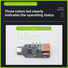 USBCAN USB to CAN Converter Linux Driver-Free Use Socketcan Compatible with for PCAN 6.3V-50V