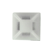 Self-Adhesive Plastic Wire Bundle Holder 3Mm Cable Tie Mount Base 200Pcs