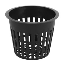 180 StüCk NetztöPfe Hydroponik, Kunststoff Netztopf für Garten Balkon Hydrokultur Anpflanzen und Soilless Kultur(8cm)