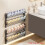 Bathroom Slipper Rack Wall-Mounted Non-Perforated Double-Layer Slipper Hanger Shoe Rack Foldable Storage Rack 2