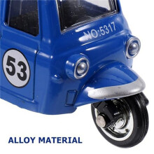 2X Vintage Tricycle Model Tricycle Adornment Tricycle Car Model Car Ornament Desktop Car Ornaments Statue-C
