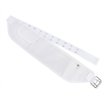 Hajj Money Belt with Secure Zippered Pockets, Adjustable Unisex Ihram Waist Pouch for Pilgrimage