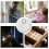 Door Window Vibration Sensor Alarm 130dB Adjustable Sensitivity Alarm Warehouse Security Sensor for Home Office 2 Pack 7