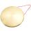 2pcs 22cm Hand Gong Brass Copper Chapel Opera Percussion with Round  Hammer 2