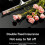 Shower Squeegee , Effective Rubber Blade Squeegee for Window, Shower Doors, Car Windshield, Mirrors, Kitchen Surfaces 9