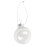 Clear DIY Baubles Shatterproof Seamless Plastic XMAS  Home Tree Decor Gift - 60Mm QTY:24 2