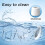 400ml Electric Garlic Masher  Chopper Multi Function Meat Grinder Masher Machine Vegetable Blenderr Usb Charging 5