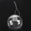 Clear DIY Baubles Shatterproof Seamless Plastic XMAS  Home Tree Decor Gift - 60Mm QTY:24 7