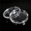 40 Pcs Small Round Transparent Plastic Coin Capsules Box 35mm 3
