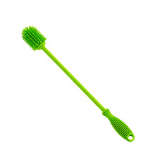 Silicone Bottle Brush Baby Bottle Cleaner 12 Inch Long Handle for Deep Reach Scratch Cleaning