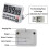 3X Digital Kitchen Timer, Large Display Cooking Timer Cycle Count /Down Timer with Digits Directly Input, Loud Alarm 6