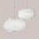 27PCS Clouds Decorations for Ceiling, Cotton Simulation Hanging Cloud Decoration, 3D Artificial Clouds Props 2