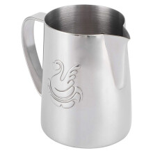 600 Ml Roestvrijstalen Koffiekan, Melkopschuimbeker, Roommaker, Espresso-Latte Art-Tool, Elegante Zwaan