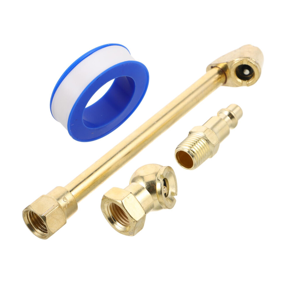 Tire Inflator Nozzle With Quick Connect Hose Adapter For Car And Trailer, Fast Connection 9455672185097