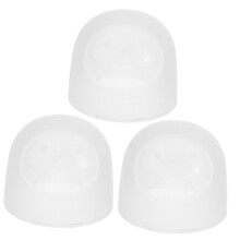 Bottle Cap Replacement with LeakProof Twist Lock, Wide Mouth Feeding Bottle Lid, 3pcs Reusable