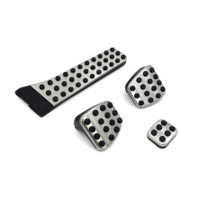 Pedal Covers Set for Mercedes CClass EClass GLC GLE Manual – NonSlip Aluminum, Enhanced Grip, Sporty Interior Upgrade